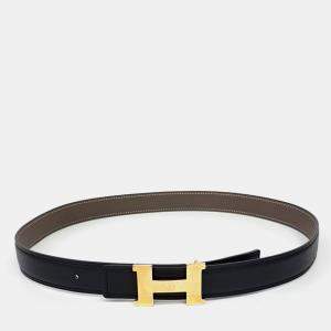 Pre Owned Hermès H Reversible Belt (C)