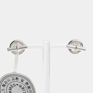 مملوكة مسبقًا Hermès Silver Saint Colore Earrings