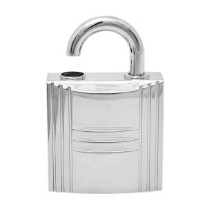 Pre Owned Hermès Silver Tone Jour d'Hermes Lock Perfume Holder