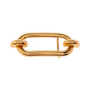 Pre Owned Hermès Vintage Chaine d’Ancre Gold Plated Buckle