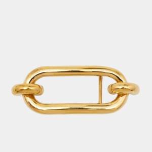 Hermès Vintage Chaine d’Ancre Gold Plated Buckle