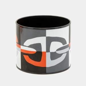 Hermes Optique Chaîne d'Ancre Enamel Black Tone Extra Wide Bracelet