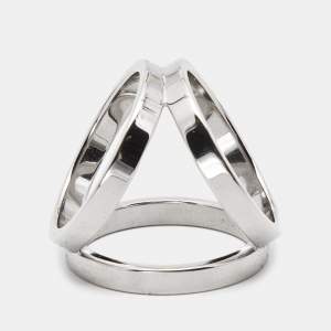 Hermes Trio Palladium Plated Scarf Ring