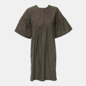 Pre Owned Hermes Short Sleeve Dress