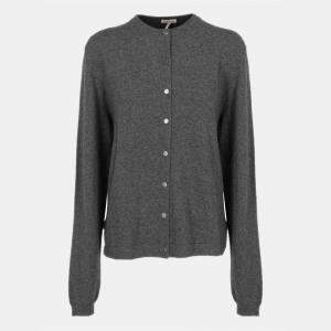 Hermes  Women's Wool Cardigan - Grey - XL