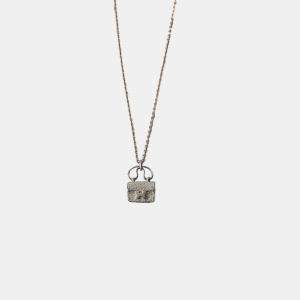 Hermes Rose Gold and Diamond Constance Amulette Pendant