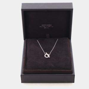 Pre Owned Hermes Finesse Pendant Necklace
