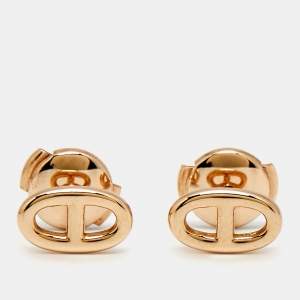 مملوكة مسبقًا Hermès Farandole 18k Rose Gold Very Small Model Earrings
