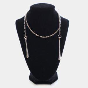 مملوكة مسبقًا قلادة هيرمس كلوم دي فورج فضة استرلينية