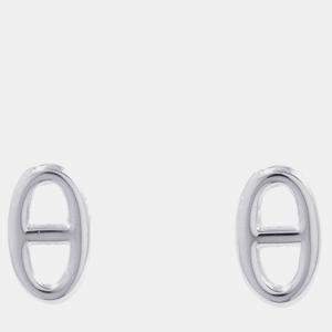 مملوكة مسبقًا Hermes Chaine D'Ancre Motif Farandole Earrings Size Tpm Sv925