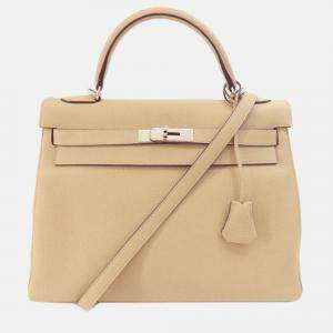 Hermes Taurillon Kelly 32 Trench Handbag