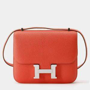 Hermes Rose Texas Ete Chevre Mysore Constance 3 Miroir Bag