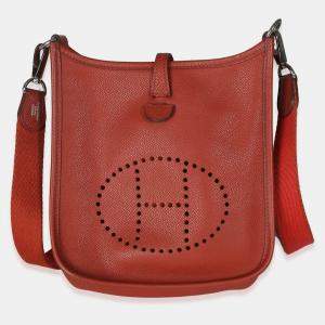 Hermes Cuivre Epsom Mini Evelyne TPM PHW Bag