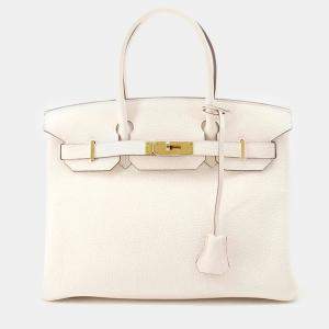 Hermes Nata Taurillon Clemence Birkin 30 Tote Bag