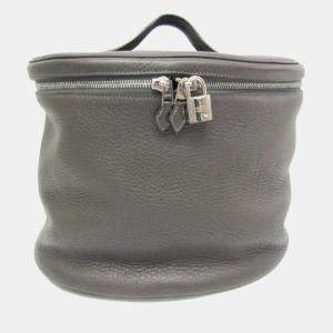 Hermes Etain Taurillon Clemence Leather Intercity Handbag