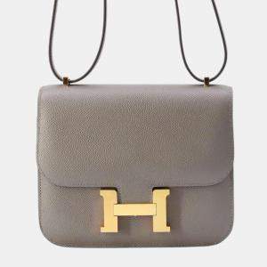 Hermes Constance 3 Etain Epsom Size Mini