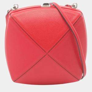 Hermes Red Shamkira Crew Medor Shoulder Bag