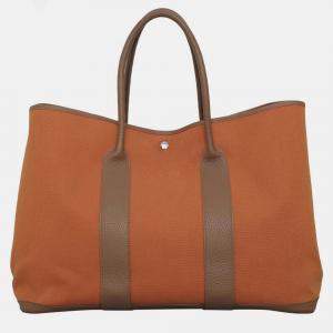 Hermes Toile Garden Party 49 Voyage Bag