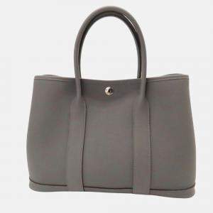 Hermes Grey Garden Party Tpm Tote Bag