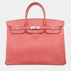 Hermes Crocodile Niloticus Birkin 40 Bag