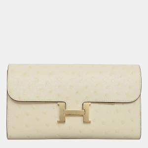 Hermes Nata Ostrich Constance To Go bag GHW