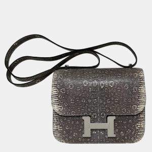 Hermes Lizard Ombre Constance Mirror 18 bag PHW