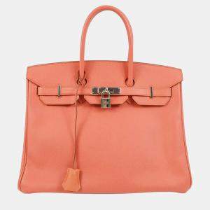 Hermes Crevette Epsom Birkin 35 Handbag