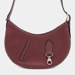 Hermes Petit Arson Rouge H Togo Leather Bag