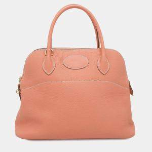 Hermes Crevette Taurillon Clemence Bolide 31 Handbag 