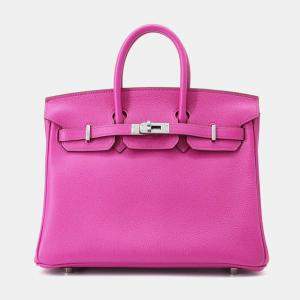 Hermes Birkin Verso Magnolia/Sienne Taurillon Nobillo Size 25
