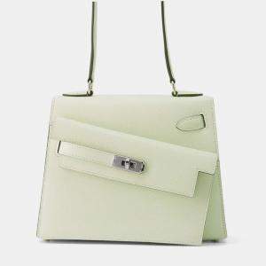 Hermes Vert Fizz Epsom Leather Kelly Desordre 20 Bag