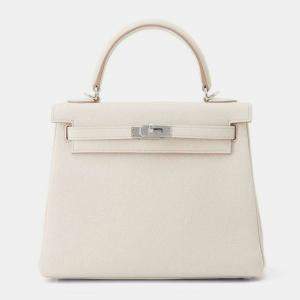 Hermes Beton Togo Leather Kelly 25 Tote Bag