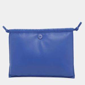 Hermes Blue Lambskin France Pilo