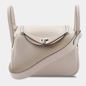 Hermes Nata Swift Leather Lindy Mini Shoulder Bag