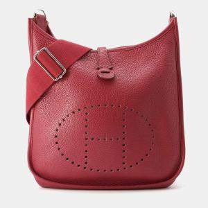 Hermes Ruby Taurillon Clemence Evelyne3 PM