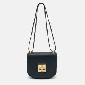 Hermes Vert Cypres Epsom Leather Gold Finish Mosaique Au 24-17 Bag
