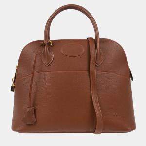 Hermes Noisette Ardennes Bolide 35 Handbag