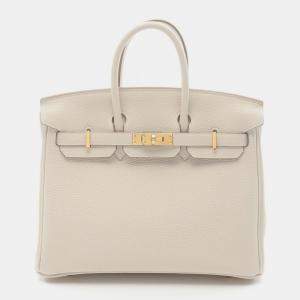 Hermes Craie Togo Leather Birkin 25 