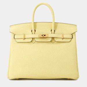 Hermès Jaune Poussin Togo Birkin 25
