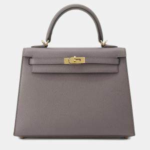 Hermes Etain Epsom Kelly Sellier Size 25