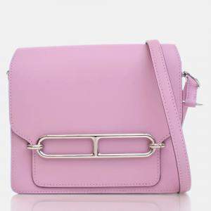 Hermes Mini Roulis 18 Mauve Sylvestre Swift
