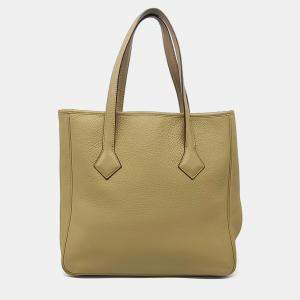 Hermes Victoria 1  Beige Leather bag