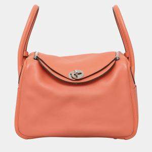 Hermes Lindy 26 Orange Bag