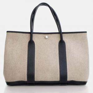 Hermes Garden Party 36 Buffle Skipper Toile Bag
