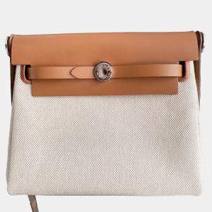 Hermes Herbag Zip Mini Gold Bag