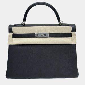 Hermes Kelly 32 Black Togo bag