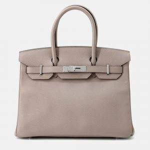 Hermès Birkin Gris Asphalt Epsom 30 Hand Bag