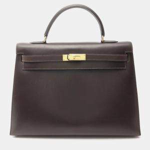 Hermes Kelly 35 Ebene Bag