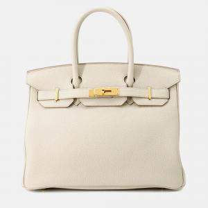 Hermes Birkin Beton 30 Togo Leather Bag