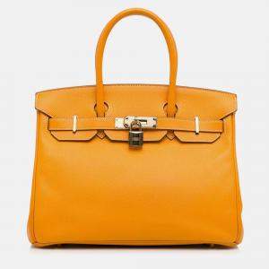 Hermes Birkin Retourne 30 Epsom Leather Tote Bag